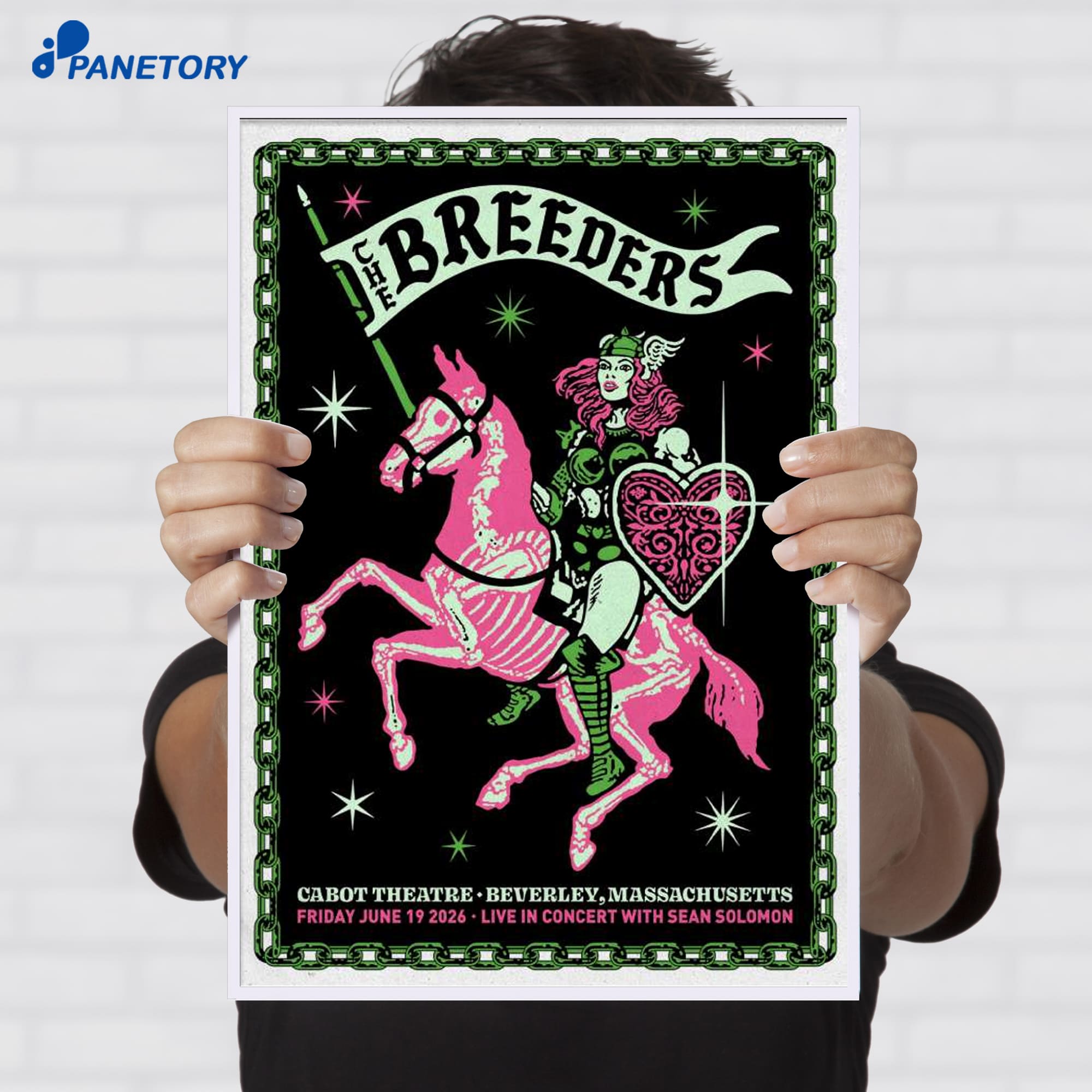 The Breeders Beverly Ma Jun 19 2026 Poster The Breeders Beverly Ma Jun 19 2026 Poster