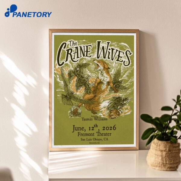 The Crane Wives San Luis Obispo Jun 12 2026 Poster