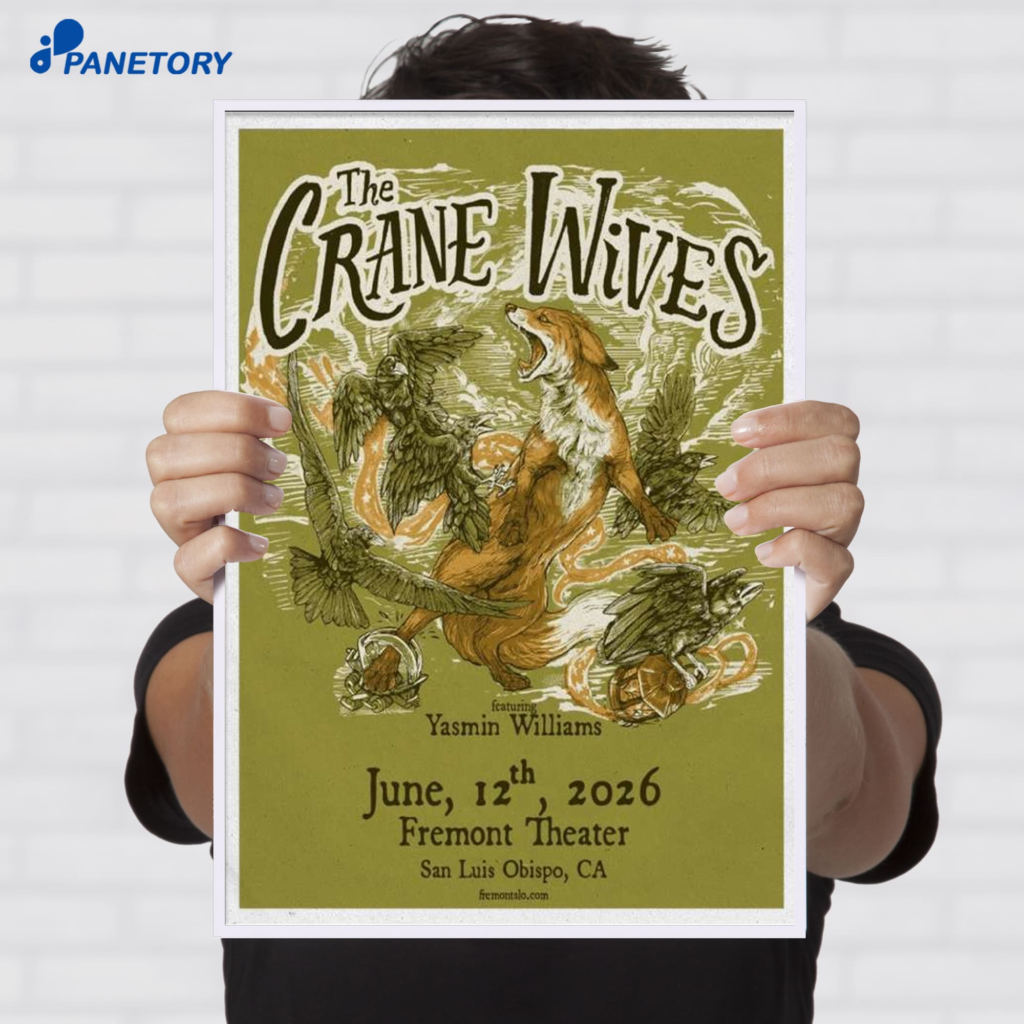 The Crane Wives San Luis Obispo Jun 12 2026 Poster The Crane Wives San Luis Obispo Jun 12 2026 Poster