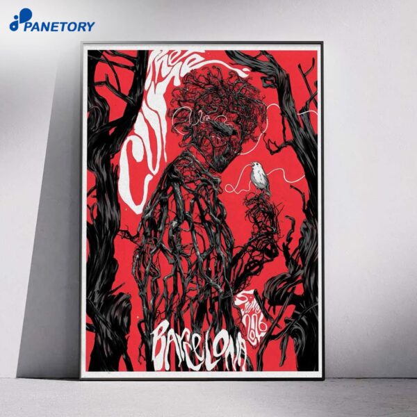 The Cure Barcelona Spain Jun 5 2026 Poster