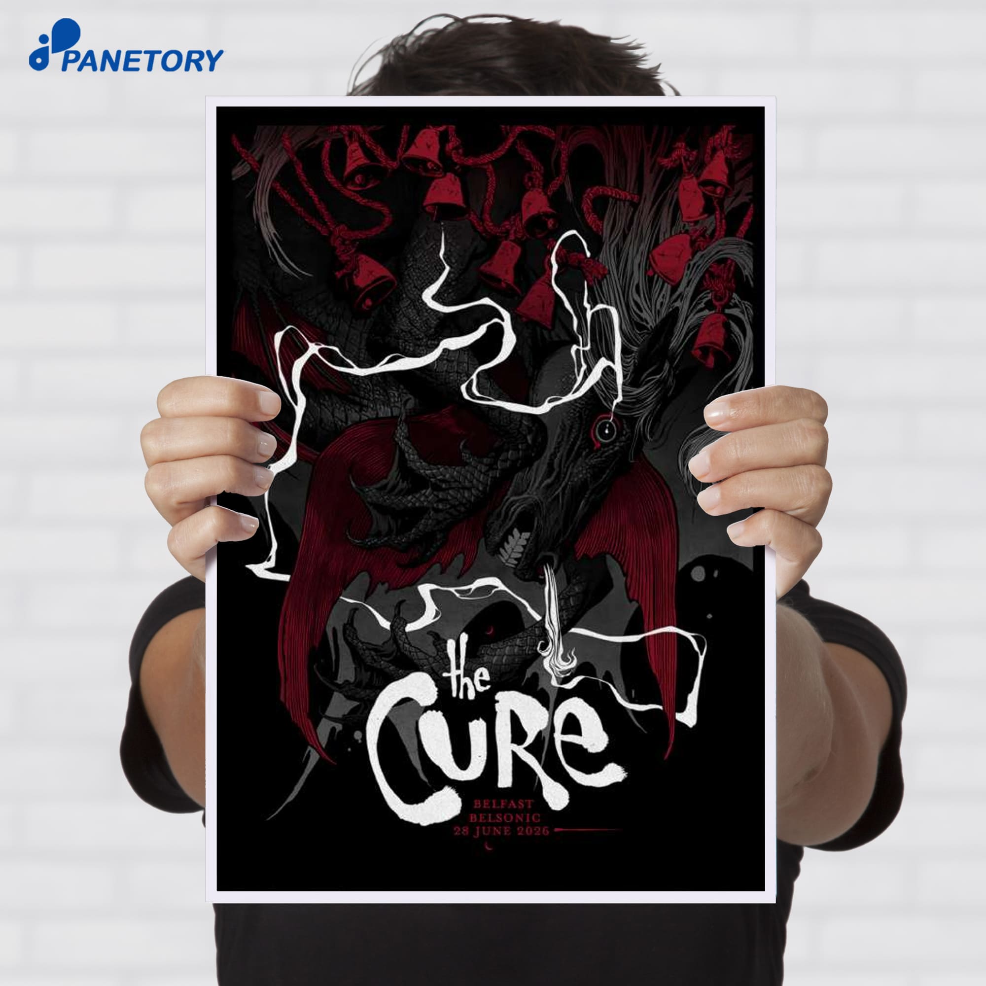 The Cure Belfast Northern Ireland Jun 28 2026 Poster The Cure Belfast Northern Ireland Jun 28 2026 Poster