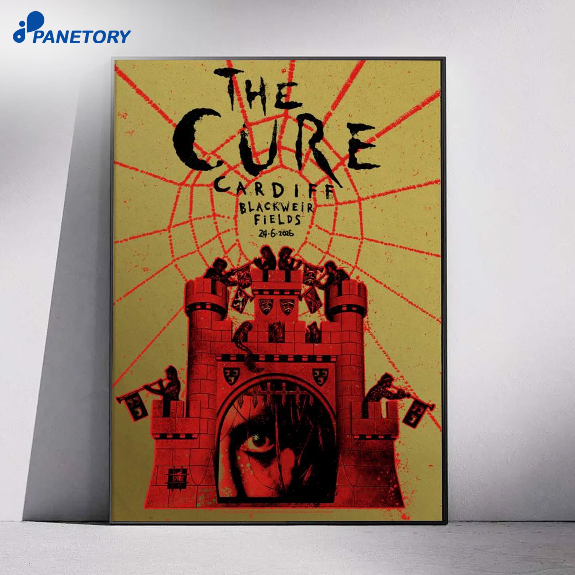 The Cure Cardiff Uk Jun 24 2026 Poster 4 The Cure Cardiff Uk Jun 24 2026 Poster 1