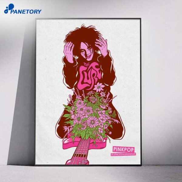 The Cure Landgraaf Netherlands Tour Jun 20 2026 Poster