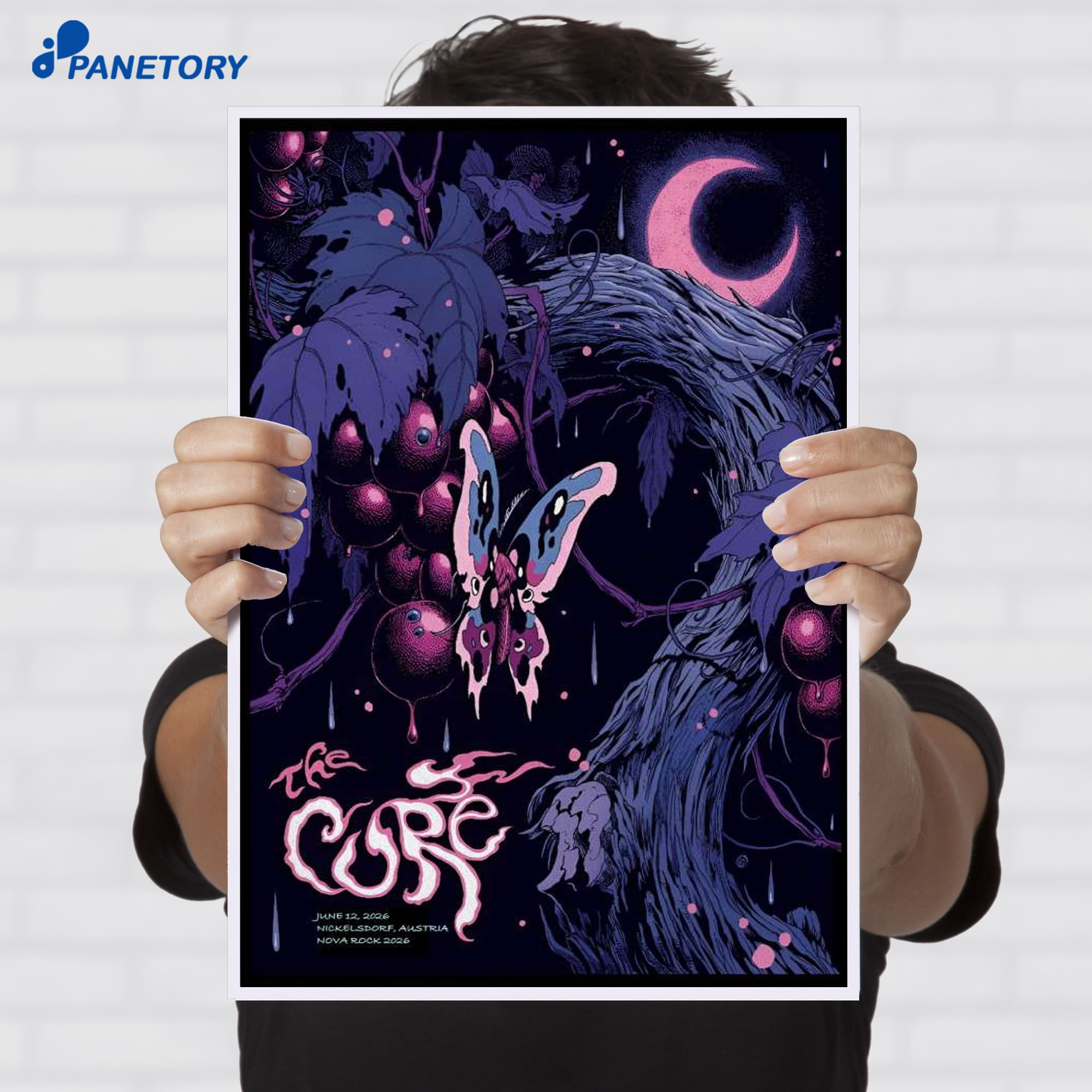 The Cure Nickelsdorf Austria Jun 12 2026 Poster The Cure Nickelsdorf Austria Jun 12 2026 Poster
