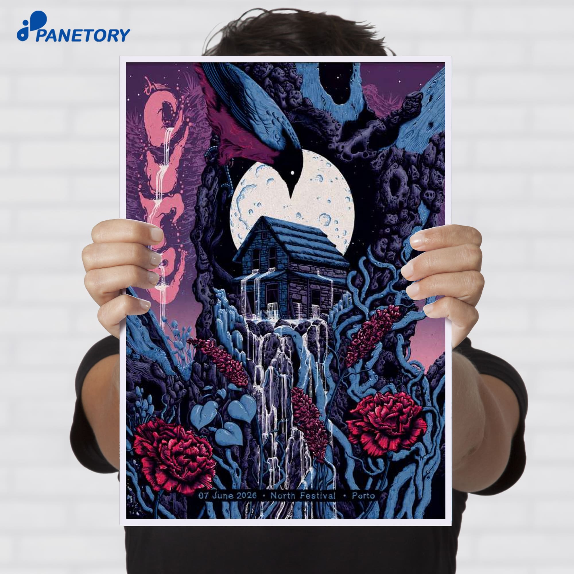 The Cure Porto Portugal Jun 7 2026 Poster The Cure Porto Portugal Jun 7 2026 Poster