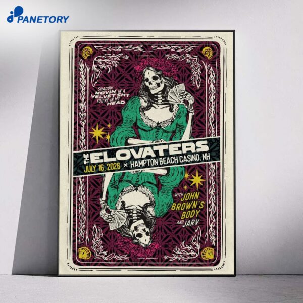 The Elovaters Hampton Beach Casino Ballroom Hampton New Hampshire Jul 16 2026 Poster