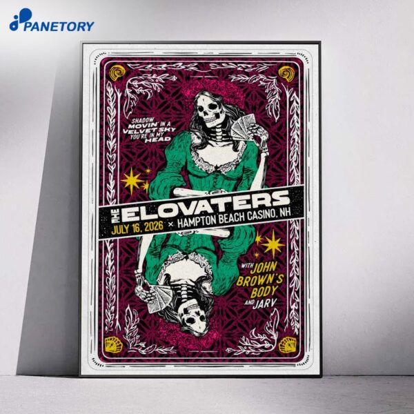 The Elovaters Hampton Beach NH Jul 16 2026 Poster