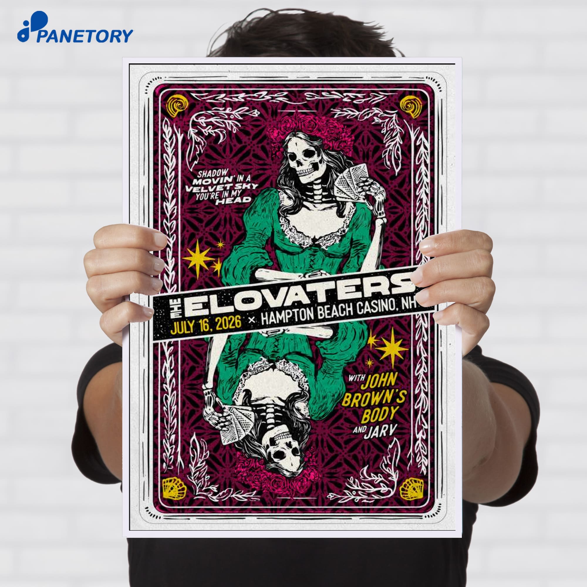 The Elovaters Hampton Beach Nh Jul 16 2026 Poster The Elovaters Hampton Beach Nh Jul 16 2026 Poster