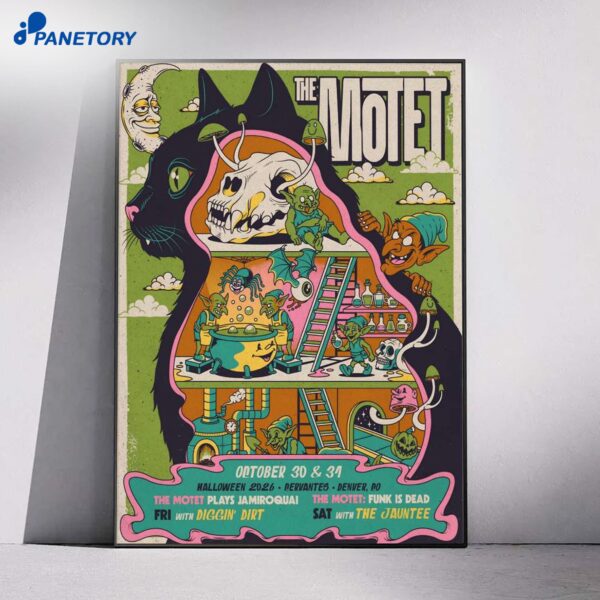 The Motet Denver CO Oct 30 31 2026 Poster