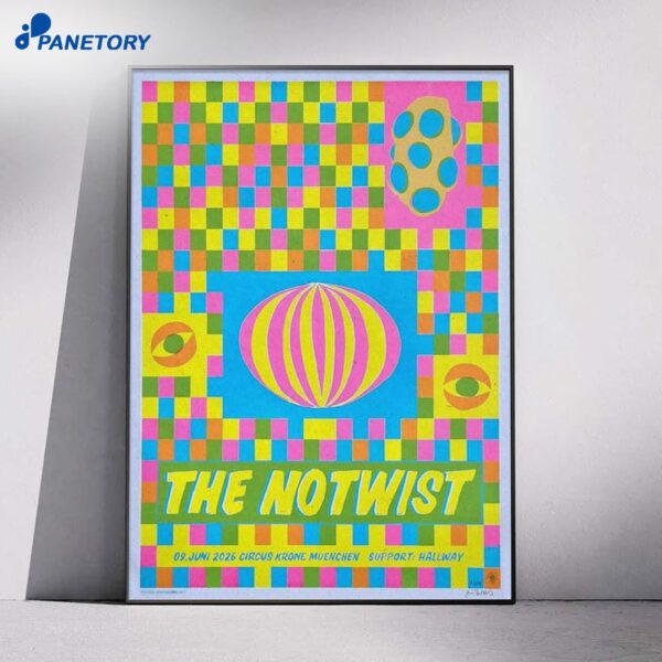 The Notwist Circus Krone Muenchen Jun 9 2026 Poster
