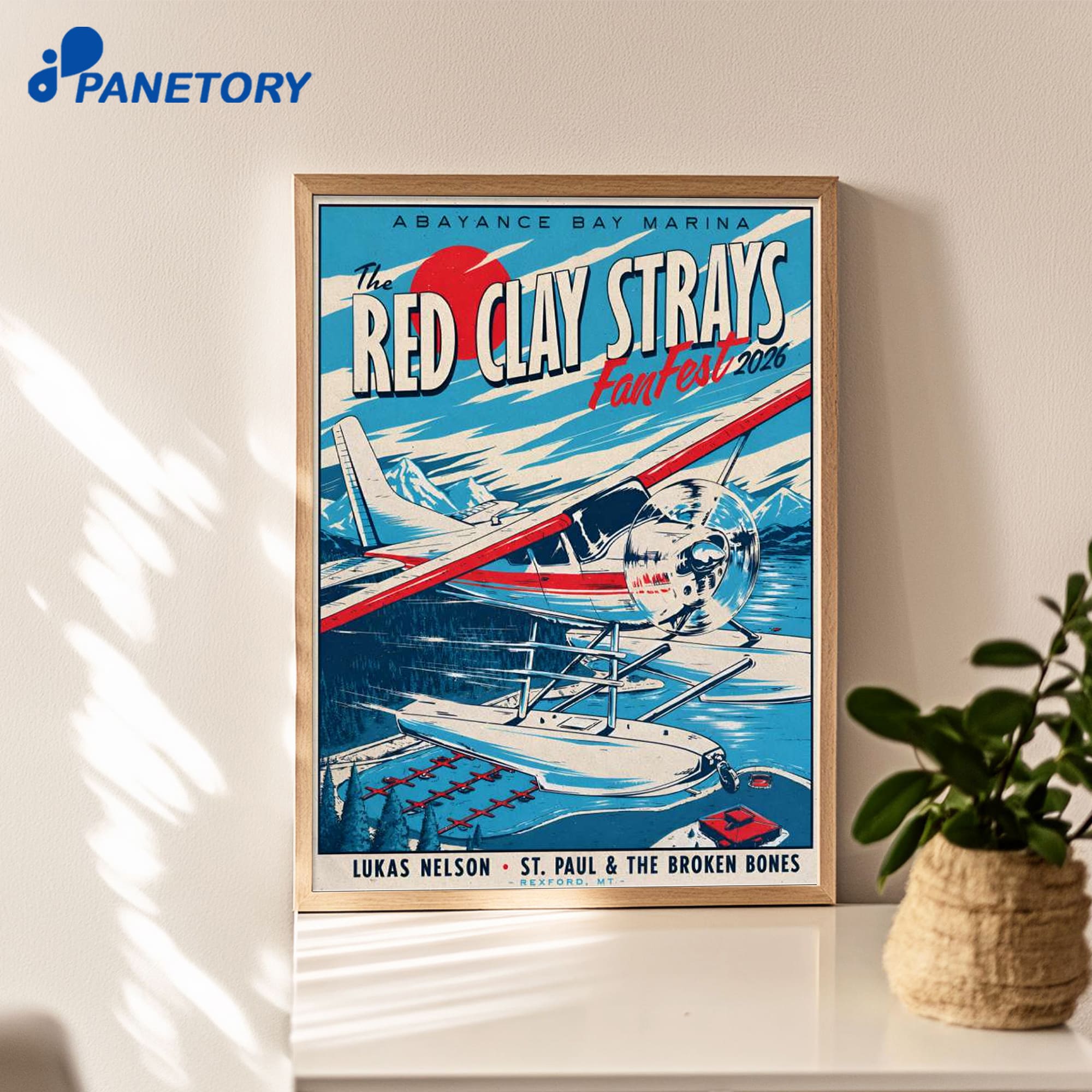 The Red Clay Strays Fanfest Rexford Mt Jun 24 28 2026 Poster The Red Clay Strays Fanfest Rexford Mt Jun 24 28 2026 Poster