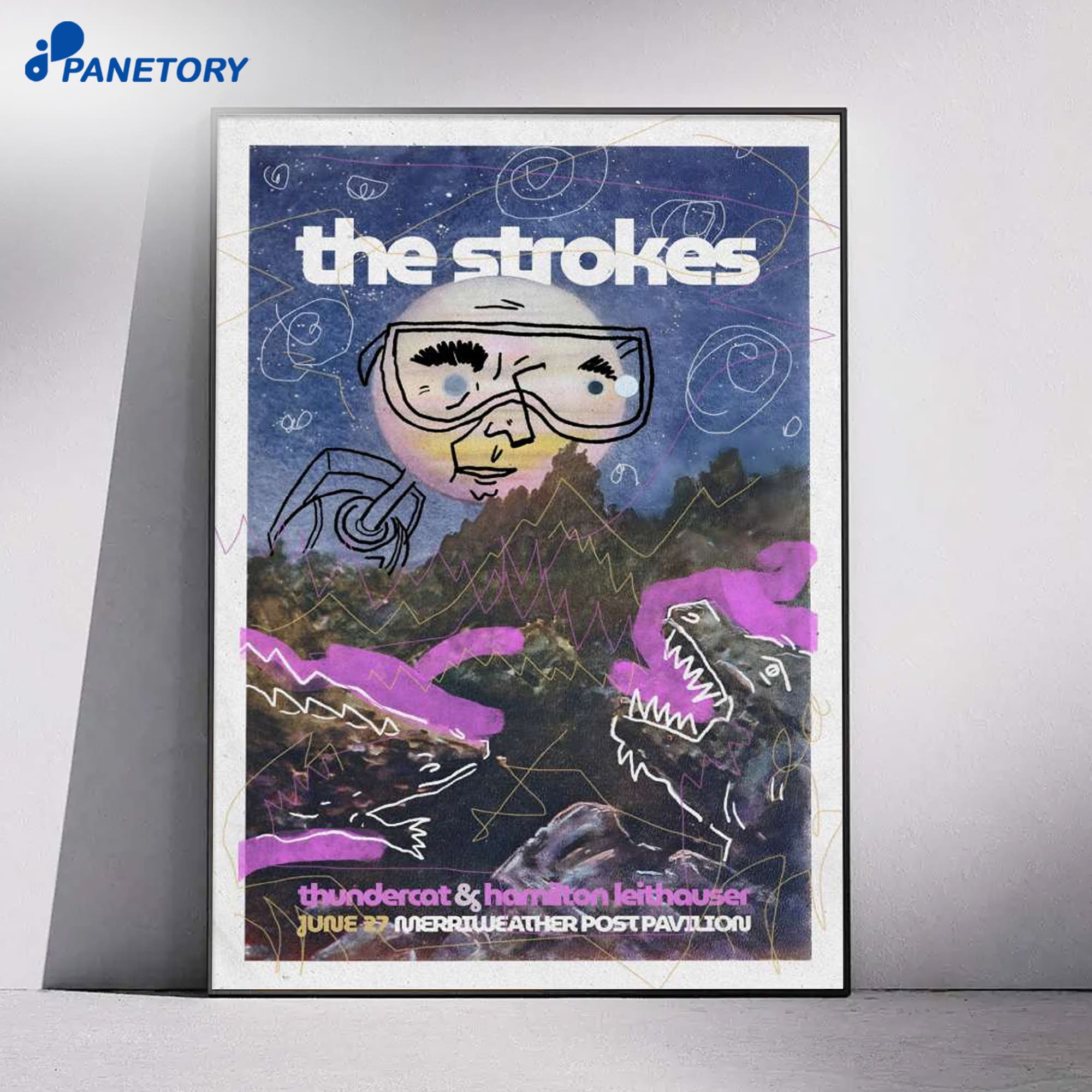 The Strokes Columbia Md Jun 27 2026 Poster 4 The Strokes Columbia Md Jun 27 2026 Poster 1