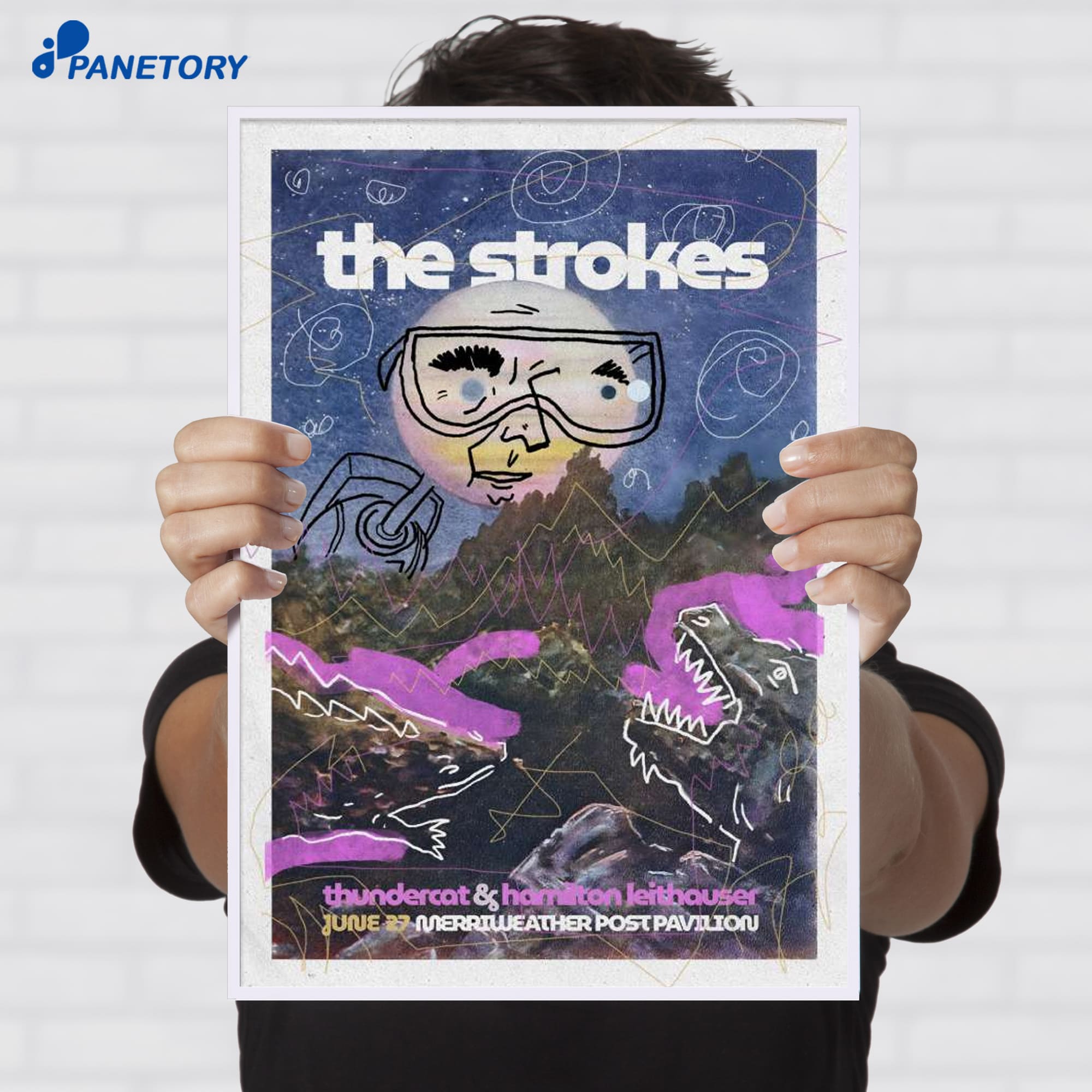The Strokes Columbia Md Jun 27 2026 Poster The Strokes Columbia Md Jun 27 2026 Poster