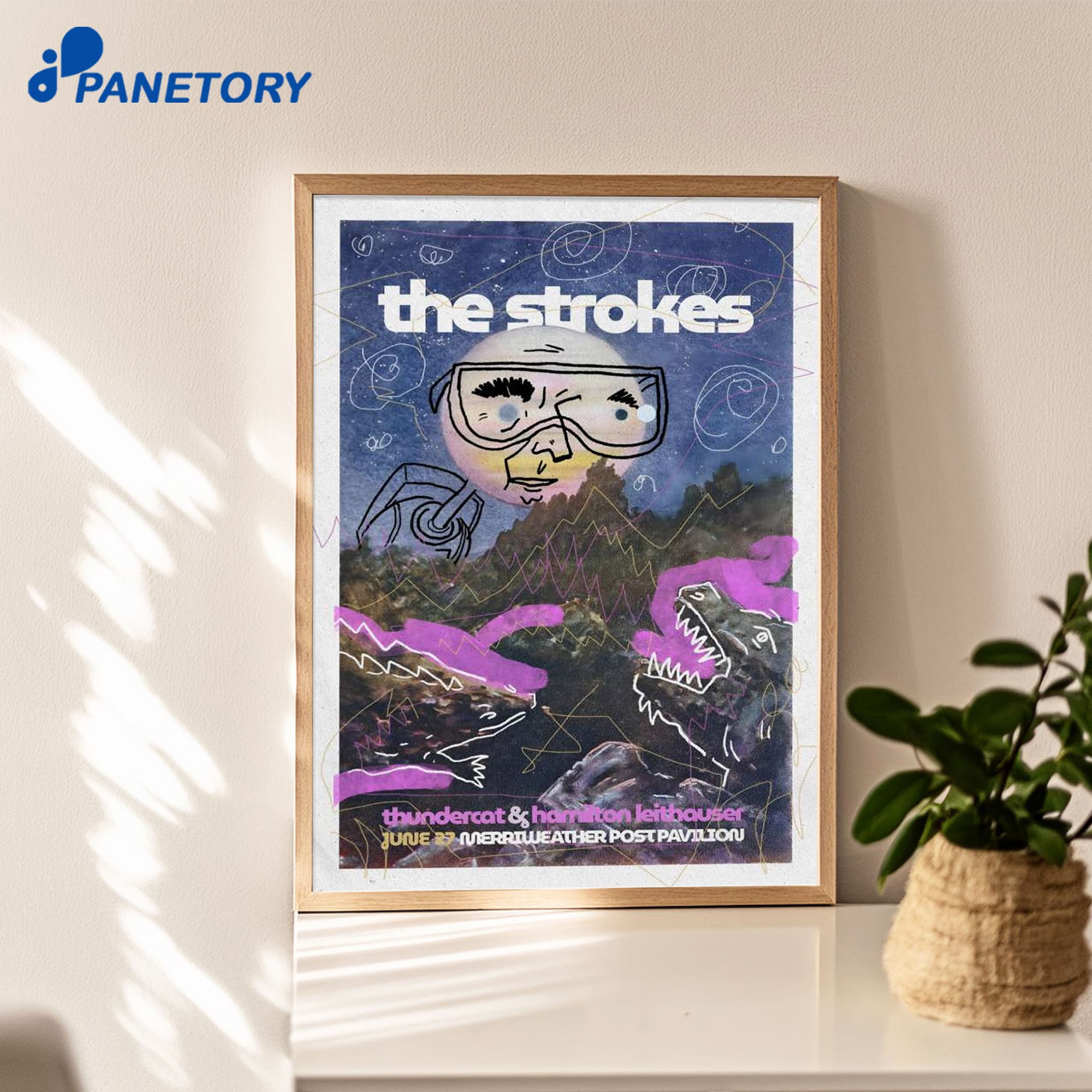 The Strokes Columbia Md Jun 27 2026 Poster The Strokes Columbia Md Jun 27 2026 Poster