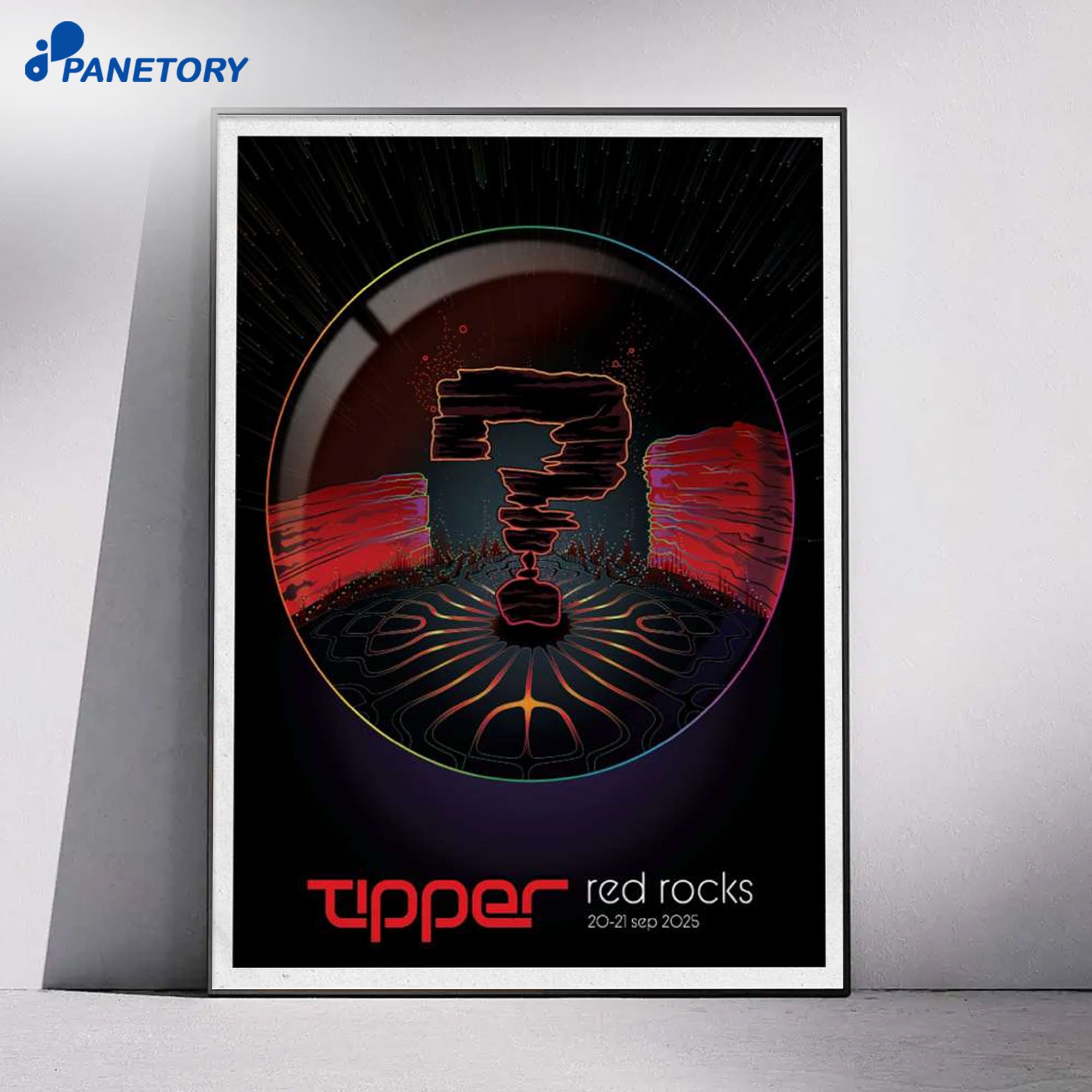 Tipper Red Rocks Sep 20-21 2025 Poster 4 Tipper Red Rocks Sep 20-21 2025 Poster 1