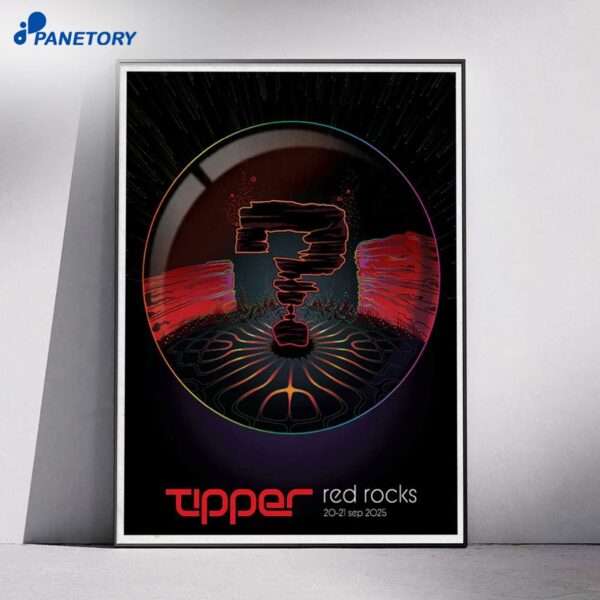 Tipper Red Rocks Sep 20 21 2026 Poster