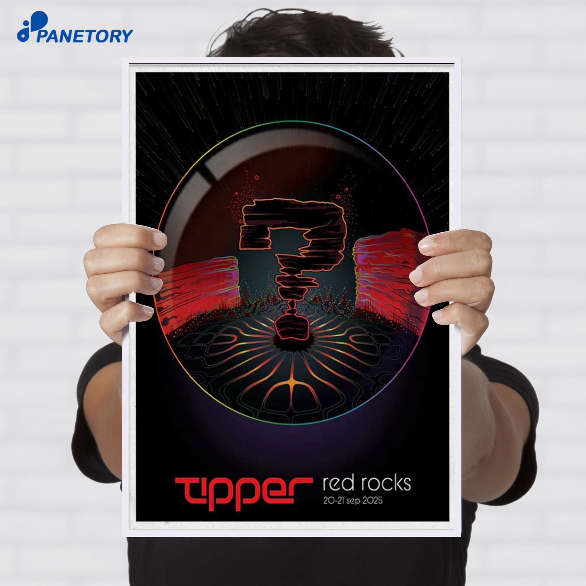 Tipper Red Rocks Sep 20 21 2026 Poster Tipper Red Rocks Sep 20 21 2026 Poster