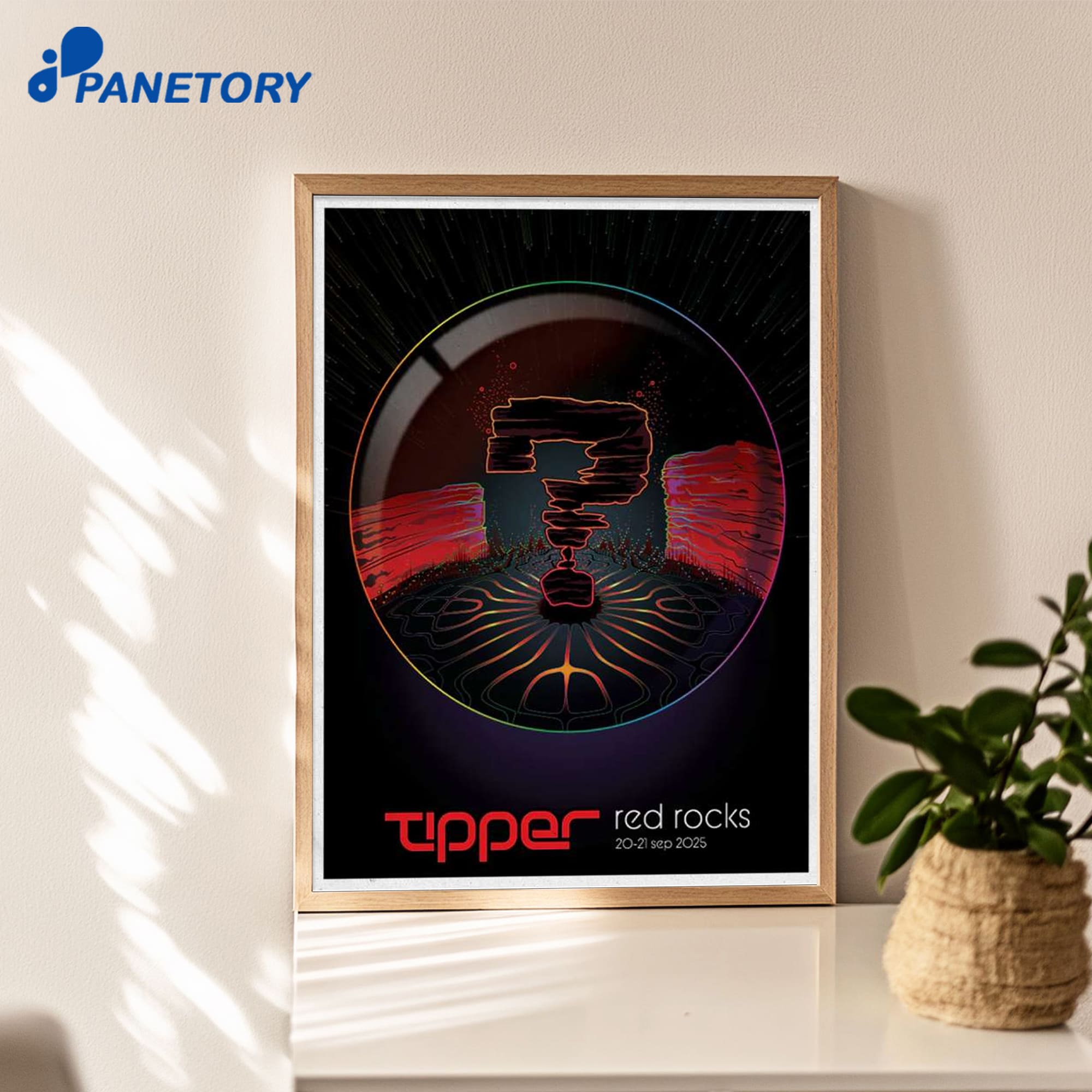 Tipper Red Rocks Sep 20 21 2026 Poster Tipper Red Rocks Sep 20 21 2026 Poster