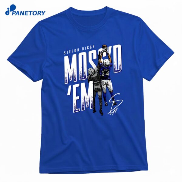 Trevon Diggs Stefon Diggs Buffalo Moss’d Em T-Shirt