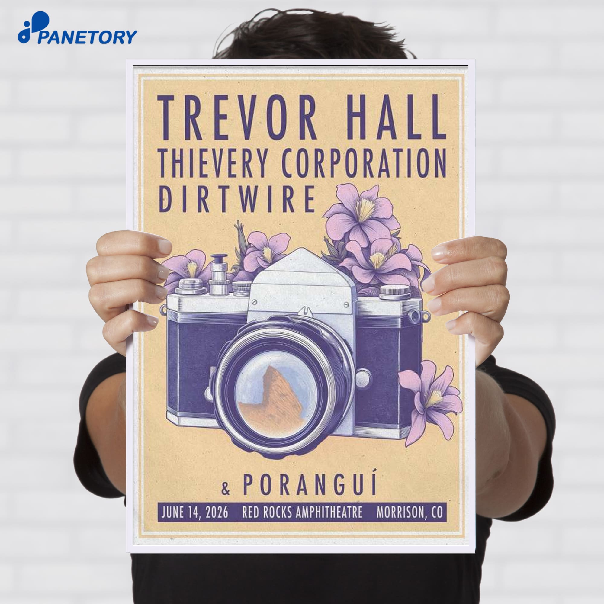 Trevor Hall Red Rocks Morrison Co Jun 14 2026 Poster Trevor Hall Red Rocks Morrison Co Jun 14 2026 Poster