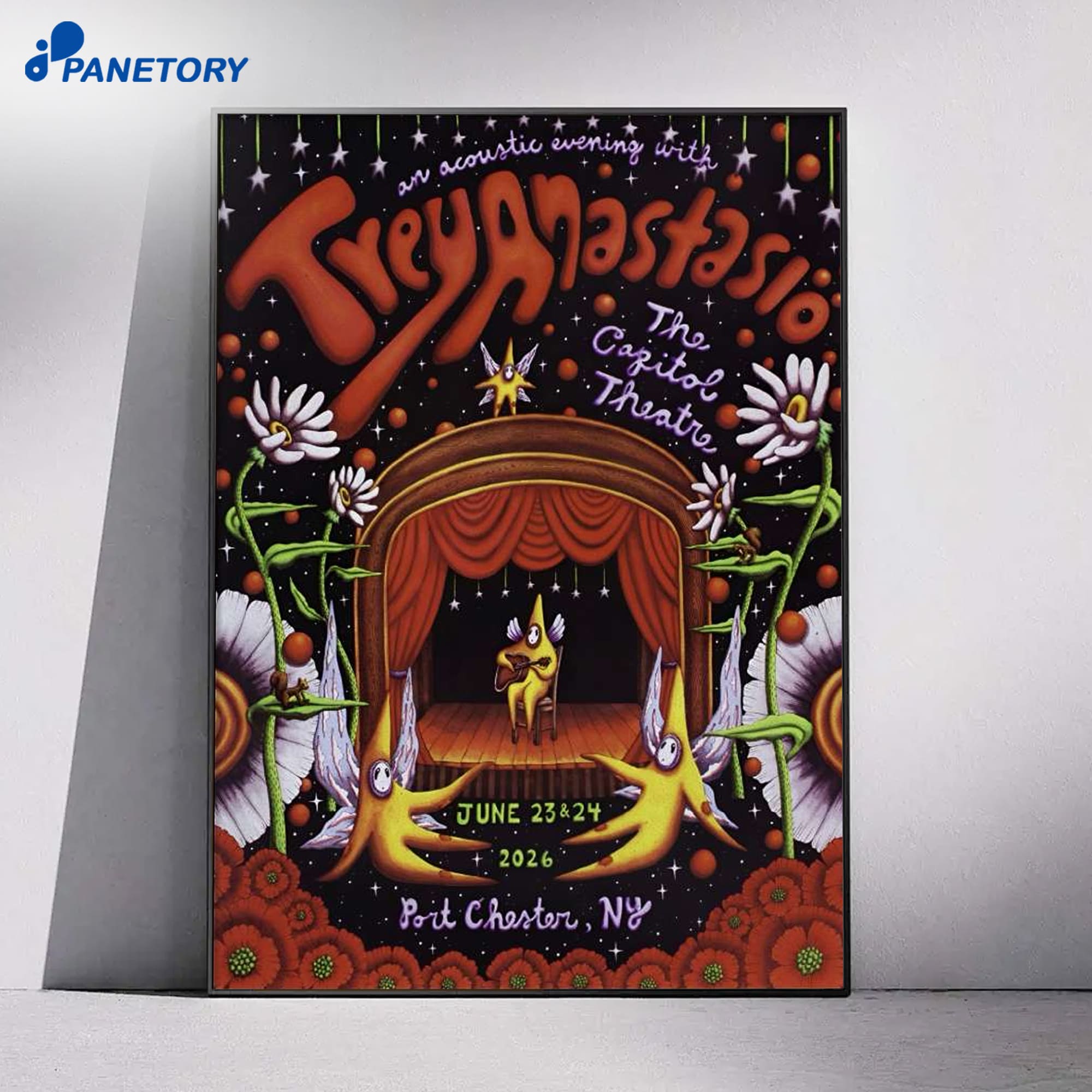 Trey Anastasio Port Chester Ny Tour Jun 23 24 2026 Poster 4 Trey Anastasio Port Chester Ny Tour Jun 23 24 2026 Poster 1