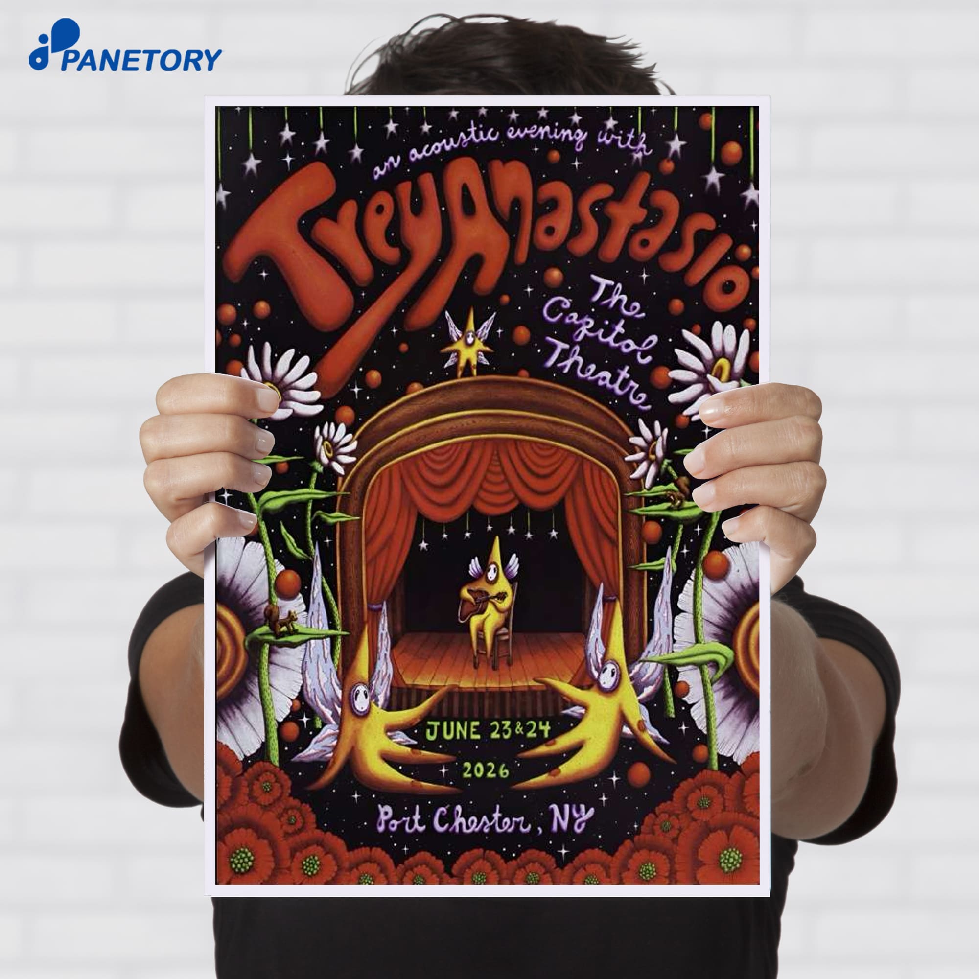 Trey Anastasio Port Chester Ny Tour Jun 23 24 2026 Poster Trey Anastasio Port Chester Ny Tour Jun 23 24 2026 Poster