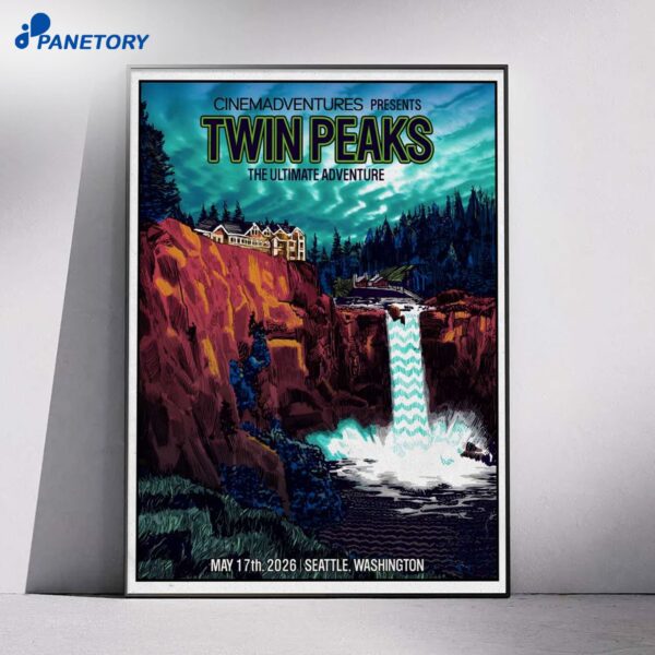 Twin Peaks Seattle WA May 17 2026 Poster
