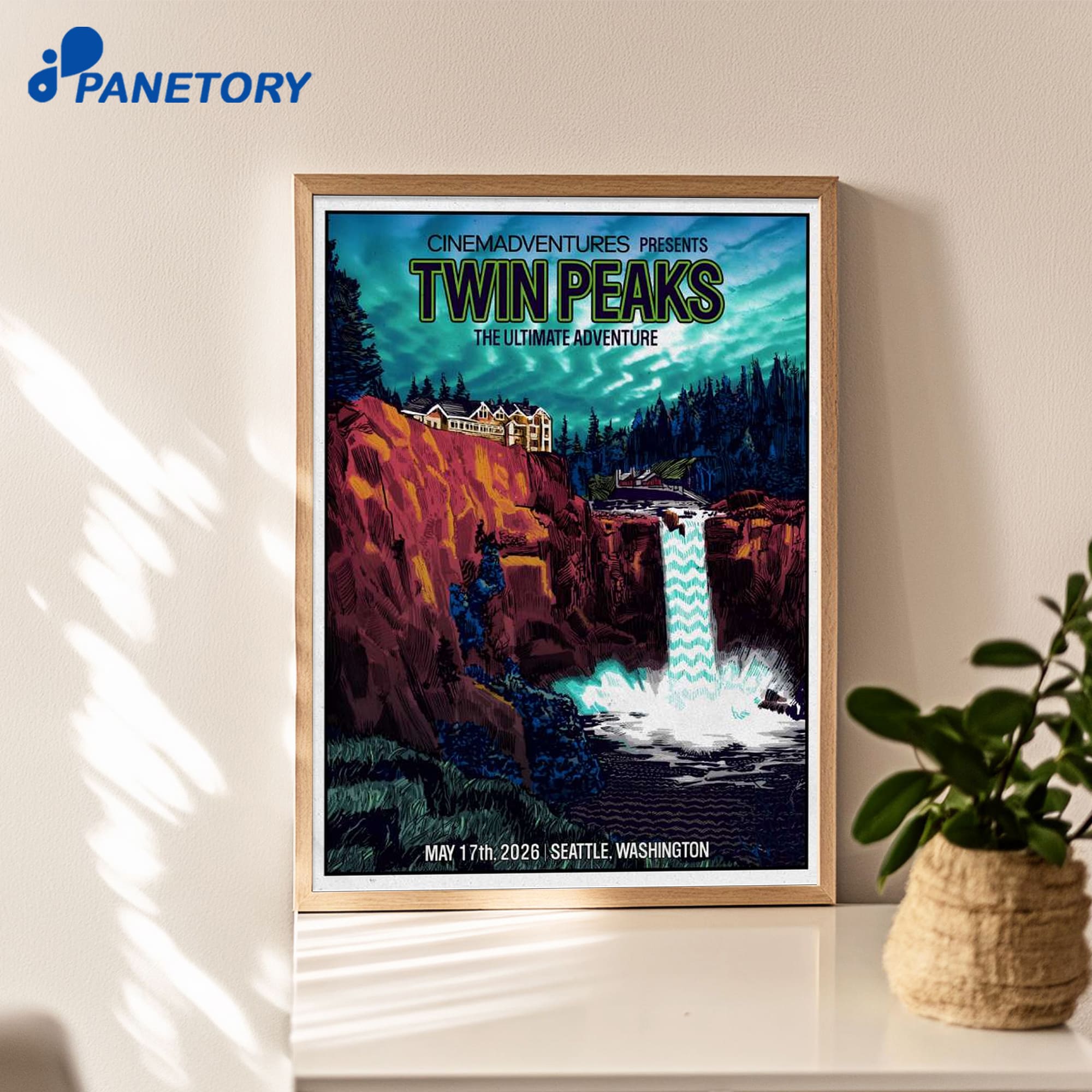 Twin Peaks Seattle Wa May 17 2026 Poster Twin Peaks Seattle Wa May 17 2026 Poster
