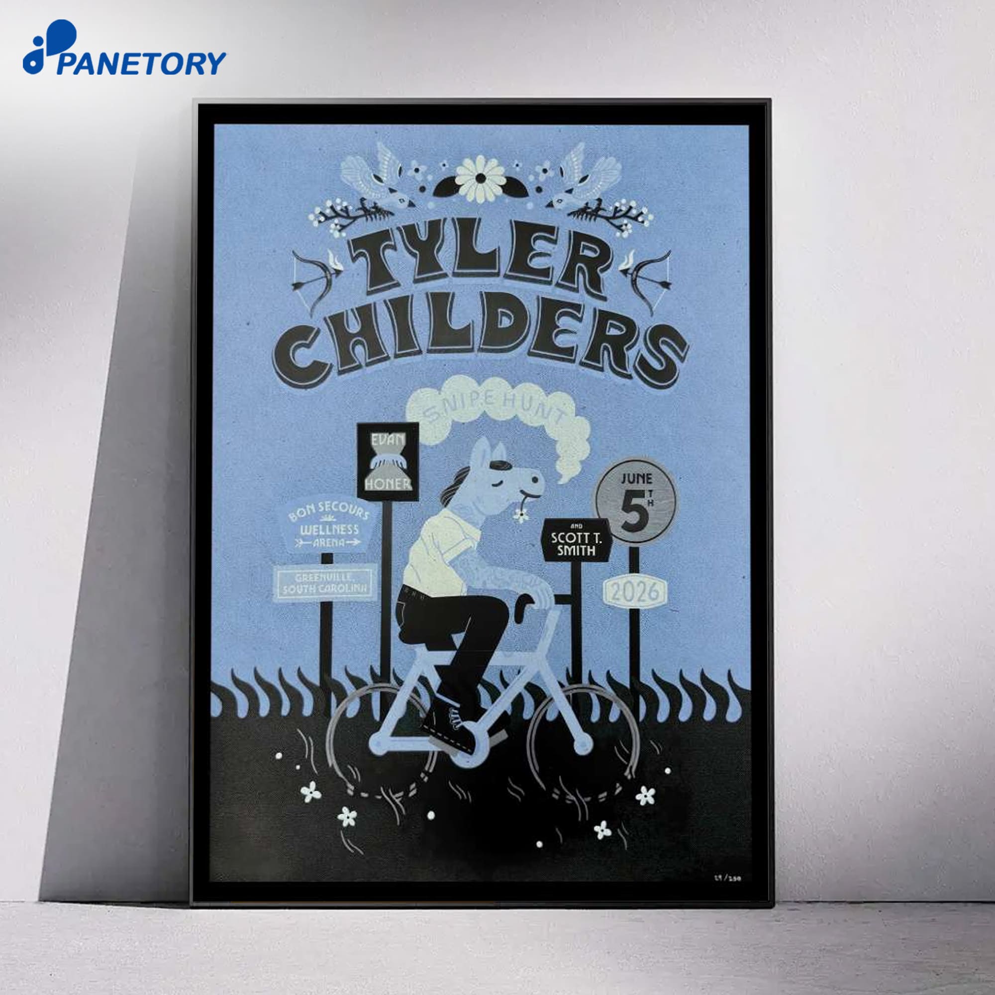 Tyler Childers Bon Secours Wellness Arena Greenville Sc Jun 5 2026 Poster 4 Tyler Childers Bon Secours Wellness Arena Greenville Sc Jun 5 2026 Poster 1