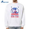 Usa 250 Patriot America 250Th T-Shirt 4 Usa 250 Patriot America 250Th T-Shirt 2