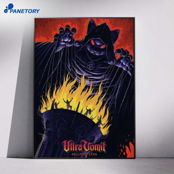 Ultra Vomit Hellfest Clisson France Jun 19 2026 Poster