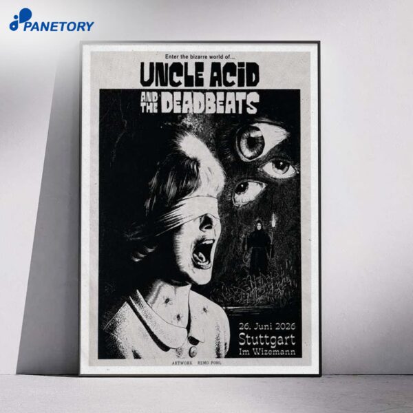 Uncle Acid Club Im Wizemann Jun 26 2026 Poster