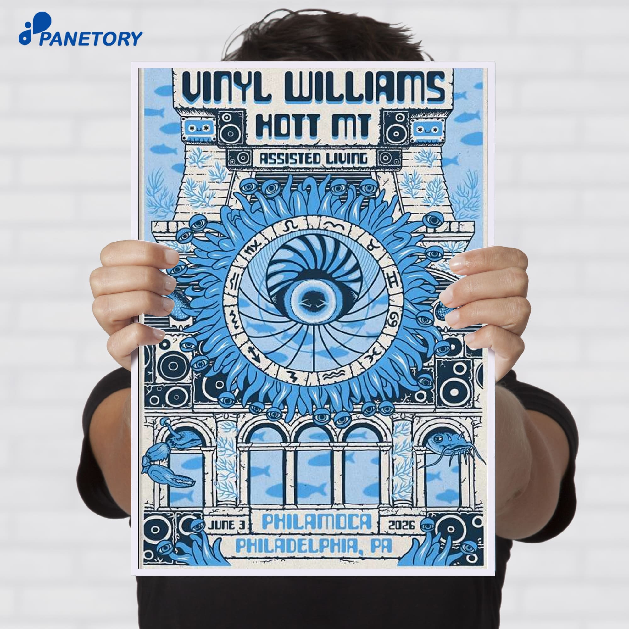 Vinyl Williams Philadelphia Tour Jun 3 2026 Poster Vinyl Williams Philadelphia Tour Jun 3 2026 Poster