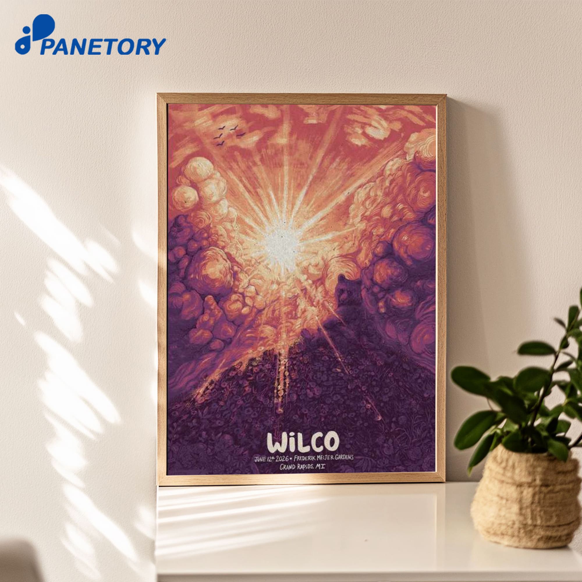 Wilco Grand Rapids Show Jun 12 2026 Poster Wilco Grand Rapids Show Jun 12 2026 Poster
