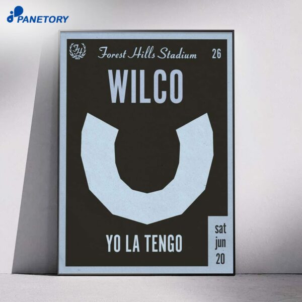Wilco Yo La Jun 20 2026 Poster
