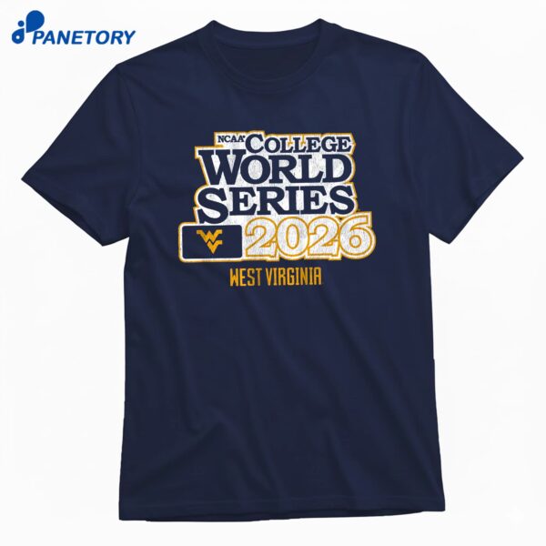 West Virginia Baseball 2026 College World Series T-Shirt