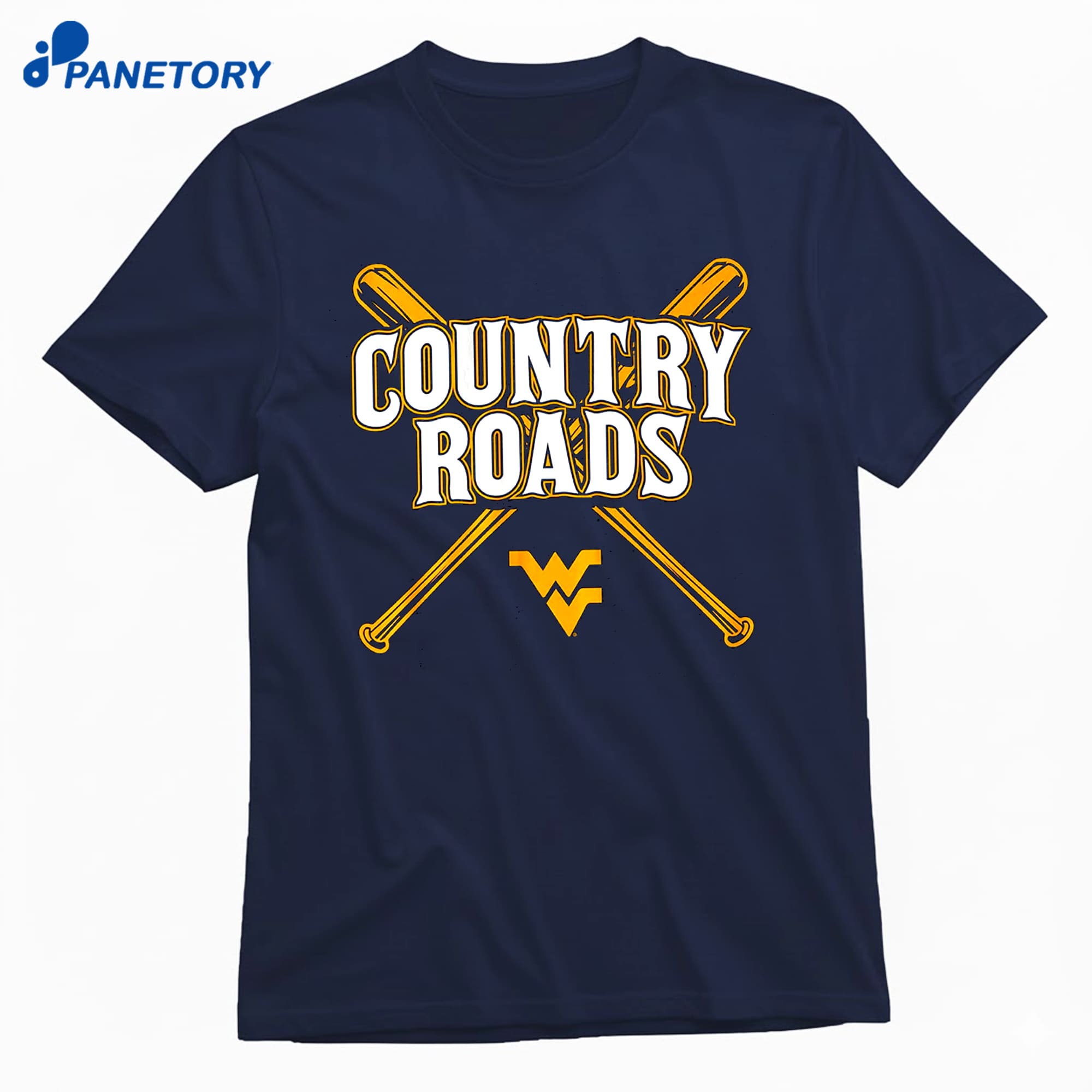West Virginia Baseball Country Roads T-Shirt 8 West Virginia Baseball Country Roads T-Shirt 1
