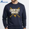 West Virginia Baseball Country Roads T-Shirt 4 West Virginia Baseball Country Roads T-Shirt 2