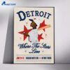White Sox Vs. Tigers Baseball Game Day 2026 Poster 1