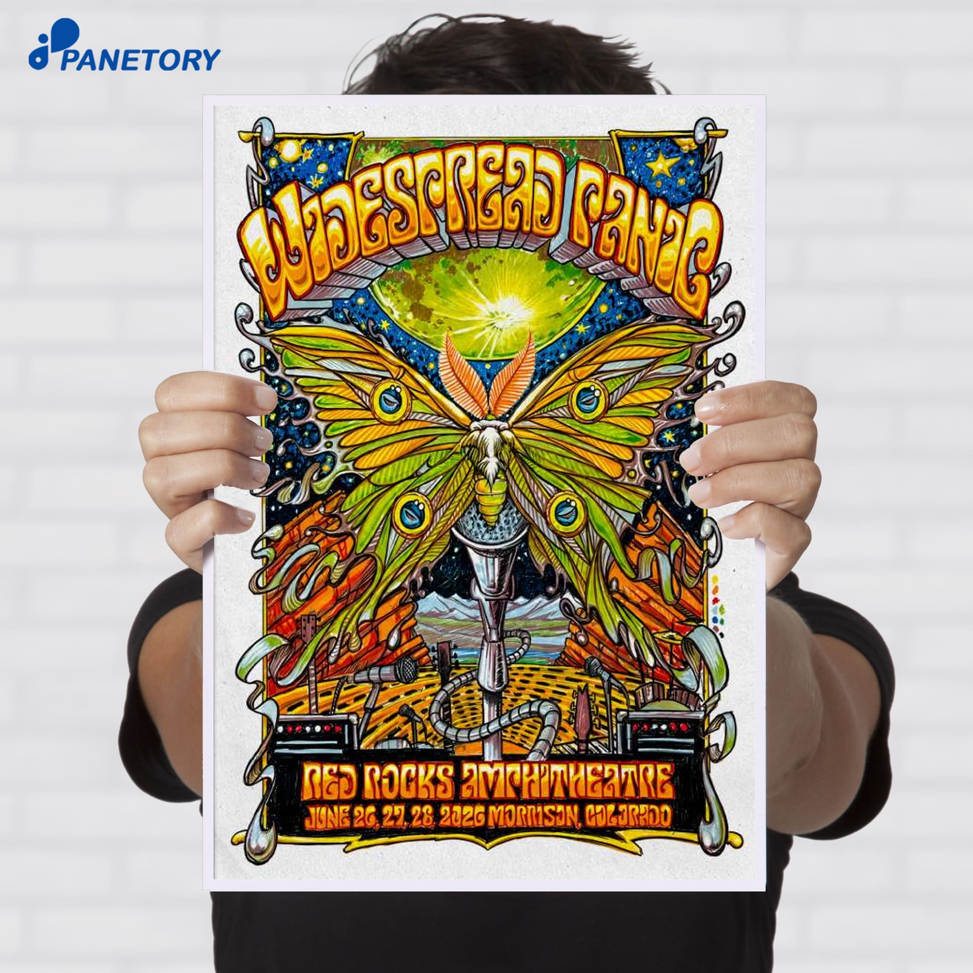 Widespread Panic Morrison Co Jun 26 28 2026 Poster Widespread Panic Morrison Co Jun 26 28 2026 Poster