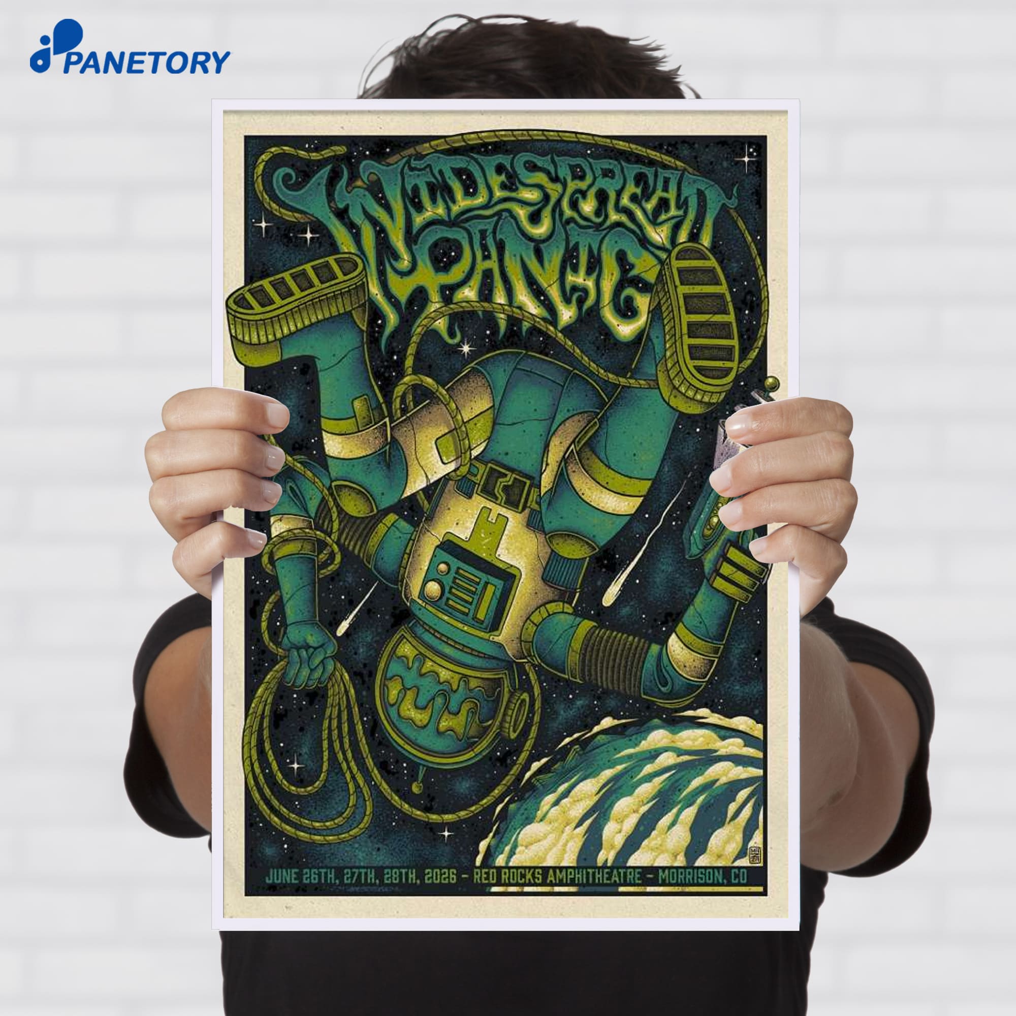 Widespread Panic Red Rocks Amphitheatre Jun 26 27 2026 Poster Widespread Panic Red Rocks Amphitheatre Jun 26 27 2026 Poster