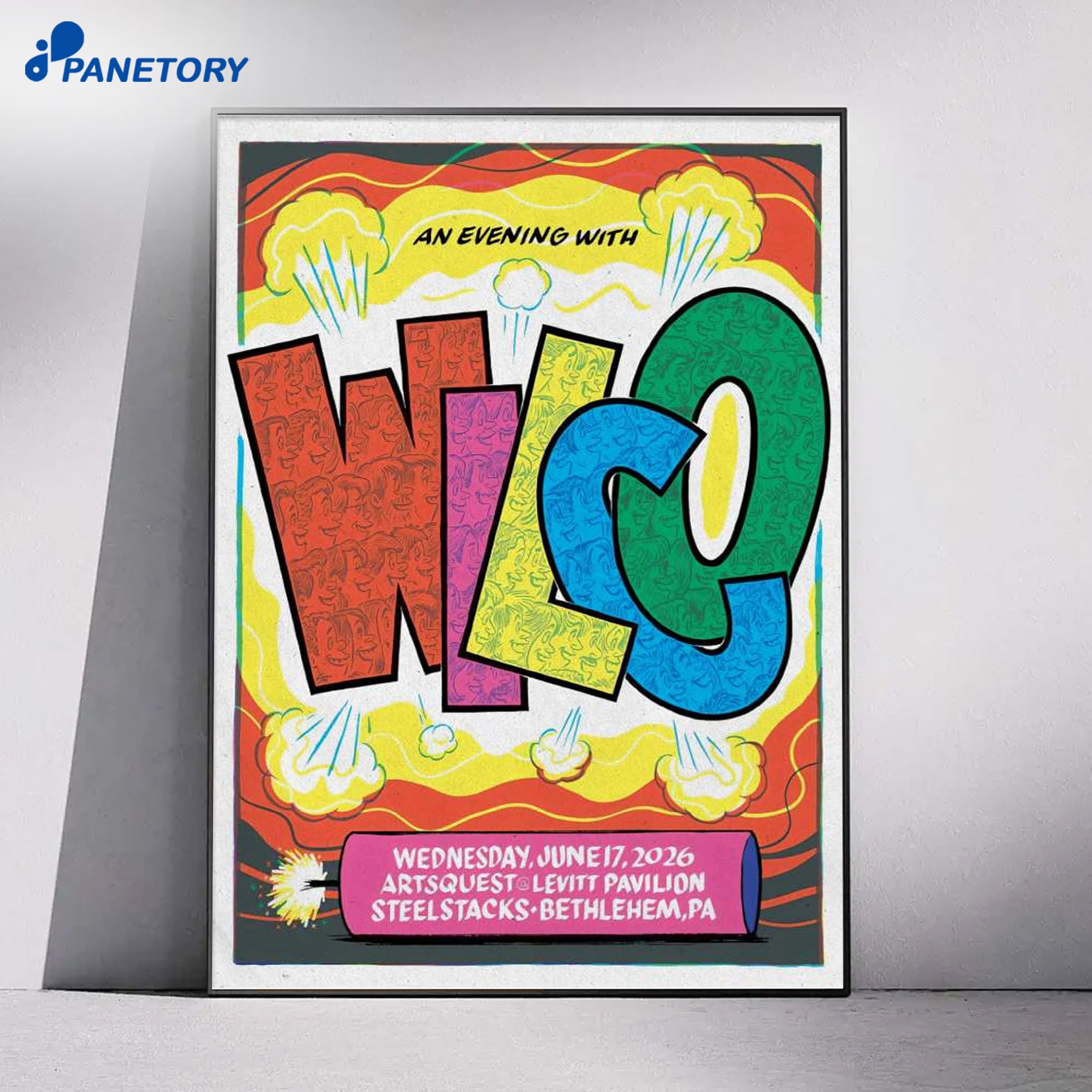 Wilco Artsquest Center Steelstacks Bethlehem Pa Jun 17 2026 Poster 4 Wilco Artsquest Center Steelstacks Bethlehem Pa Jun 17 2026 Poster 1