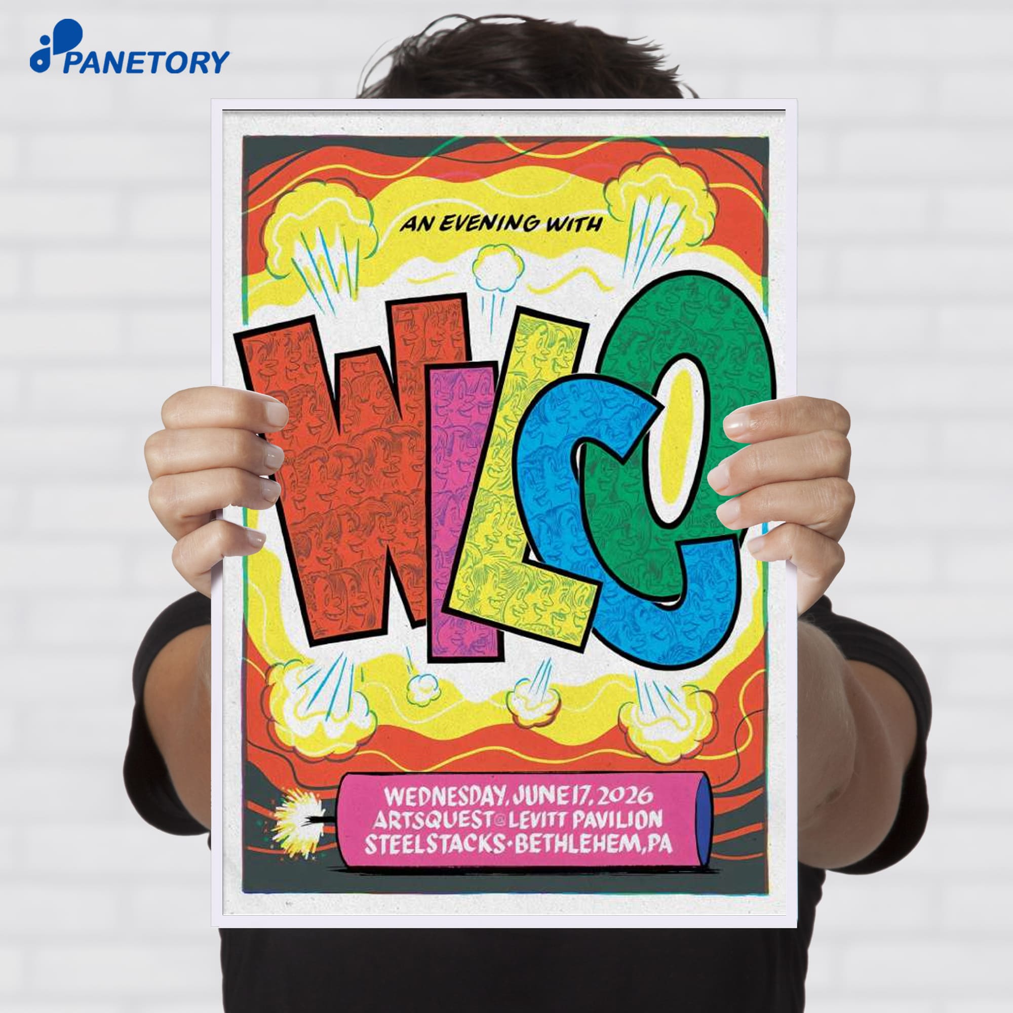 Wilco Artsquest Center Steelstacks Bethlehem Pa Jun 17 2026 Poster Wilco Artsquest Center Steelstacks Bethlehem Pa Jun 17 2026 Poster