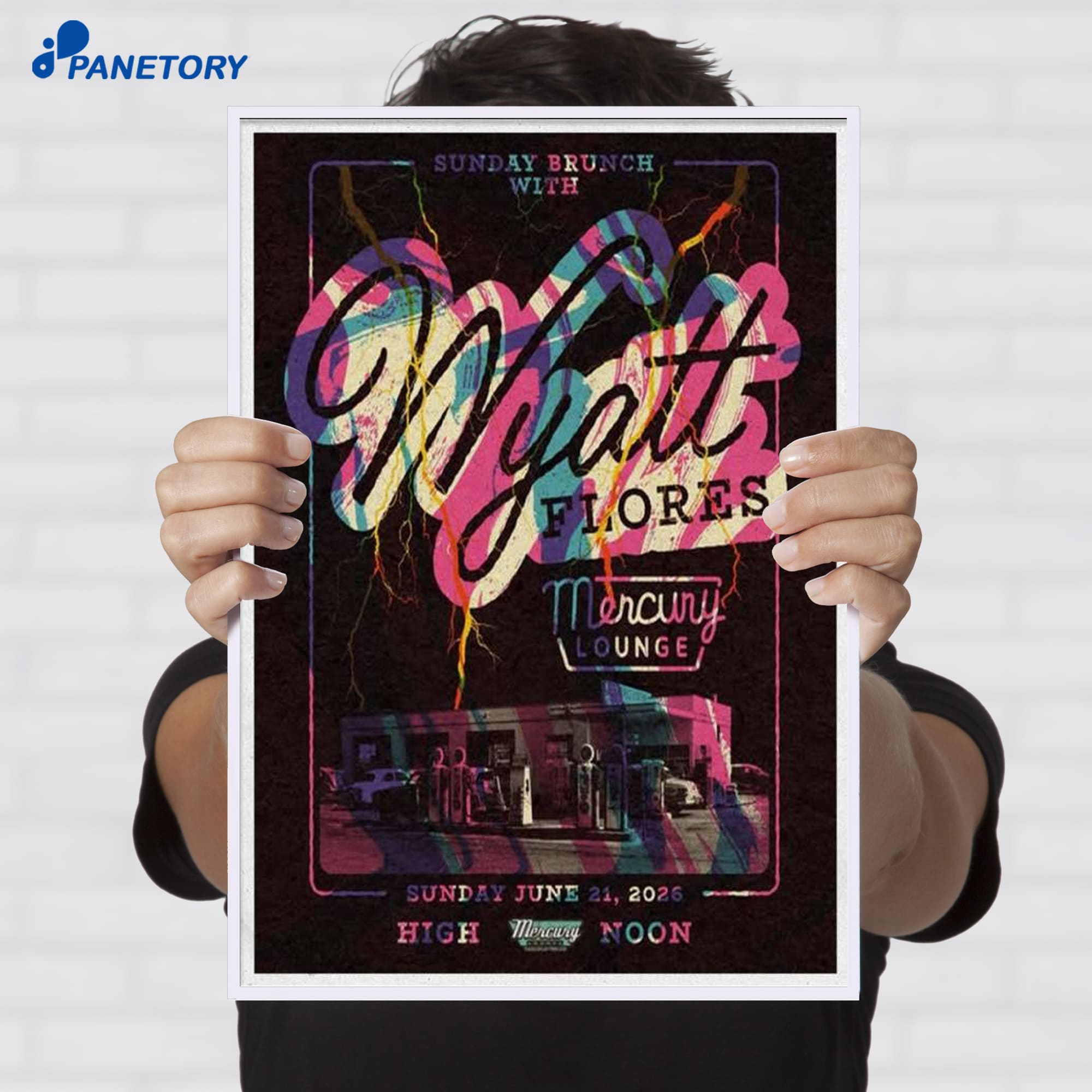 Wyatt Flores Mercury Lounge Jun 21 2026 Poster Wyatt Flores Mercury Lounge Jun 21 2026 Poster