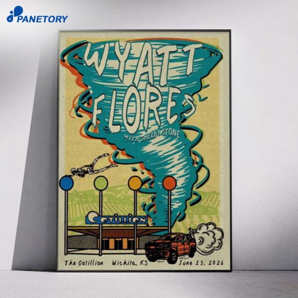Wyatt Flores Wichita Kansas Jun 23 2026 Poster