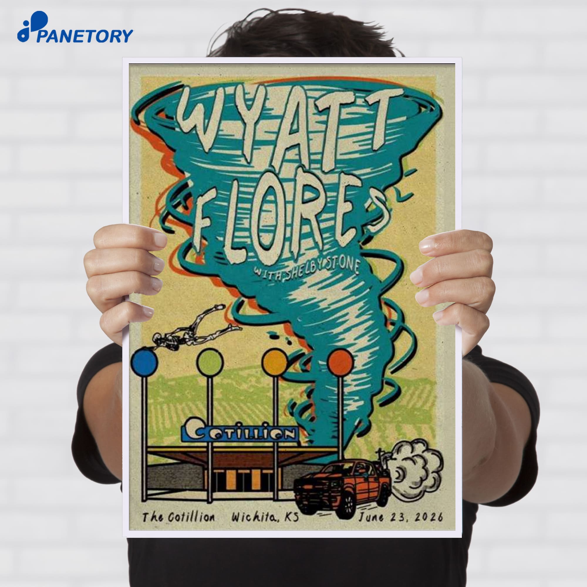 Wyatt Flores Wichita Kansas Jun 23 2026 Poster Wyatt Flores Wichita Kansas Jun 23 2026 Poster