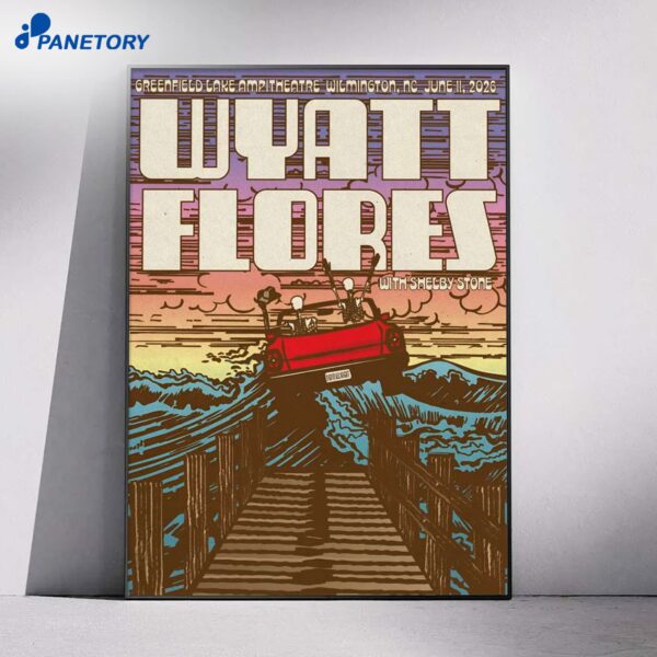 Wyatt Flores Wilmington NC Jun 11 2026 Poster