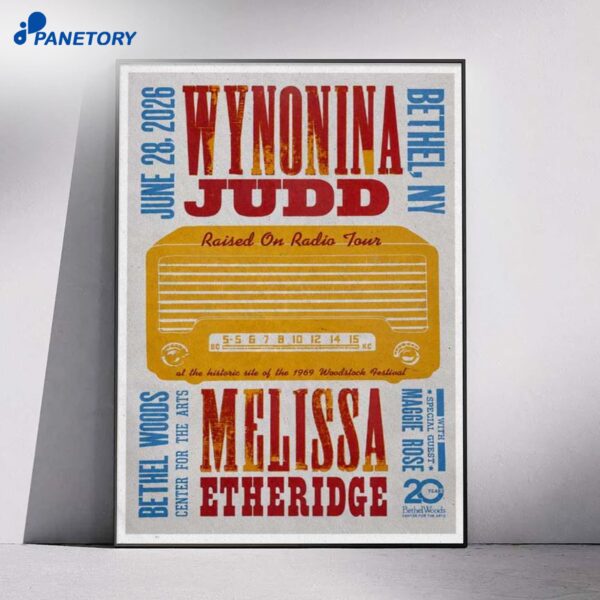 Wynonna Judd Bethel New York SHOW Jun 28 2026 Poster