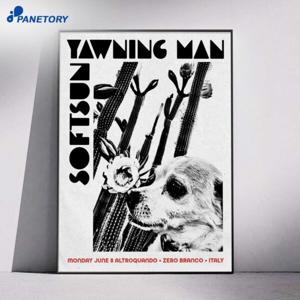 Yawning Man Zero Branco Italy Jun 8 2026 Poster