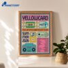 Yellowcard Summer Tour 2026 Poster 3 Yellowcard Summer Tour 2026 Poster 3